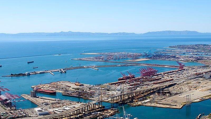 Port of Long Beach by Don Ramey Logan, tags: amerikaanse baanzekerheid - CC BY-SA